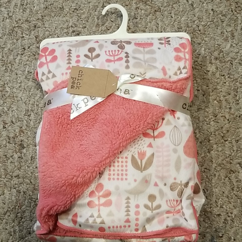 Chick pea multicolored baby blanket